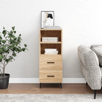 Thumbnail for Sideboard Sonoma-Eiche 34,5x34x90 cm Holzwerkstoff