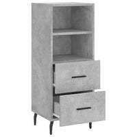 Thumbnail for Sideboard Betongrau 34,5x34x90 cm Holzwerkstoff