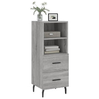 Thumbnail for Sideboard Grau Sonoma 34,5x34x90 cm Holzwerkstoff