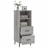 Thumbnail for Sideboard Grau Sonoma 34,5x34x90 cm Holzwerkstoff