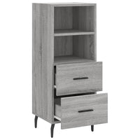 Thumbnail for Sideboard Grau Sonoma 34,5x34x90 cm Holzwerkstoff
