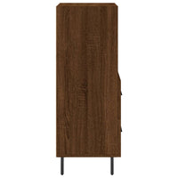 Thumbnail for Sideboard Braun Eichen-Optik 34,5x34x90 cm Holzwerkstoff