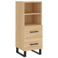 Thumbnail for Sideboard Sonoma-Eiche 34,5x34x90 cm Holzwerkstoff