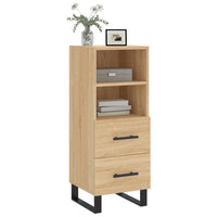 Thumbnail for Sideboard Sonoma-Eiche 34,5x34x90 cm Holzwerkstoff