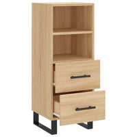 Thumbnail for Sideboard Sonoma-Eiche 34,5x34x90 cm Holzwerkstoff