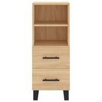 Thumbnail for Sideboard Sonoma-Eiche 34,5x34x90 cm Holzwerkstoff