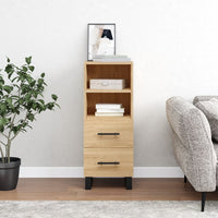Thumbnail for Sideboard Sonoma-Eiche 34,5x34x90 cm Holzwerkstoff