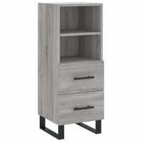 Thumbnail for Sideboard Grau Sonoma 34,5x34x90 cm Holzwerkstoff