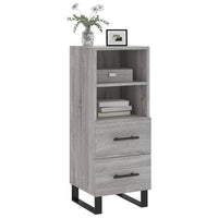 Thumbnail for Sideboard Grau Sonoma 34,5x34x90 cm Holzwerkstoff