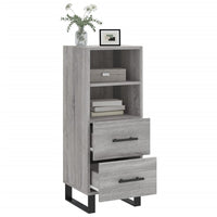 Thumbnail for Sideboard Grau Sonoma 34,5x34x90 cm Holzwerkstoff