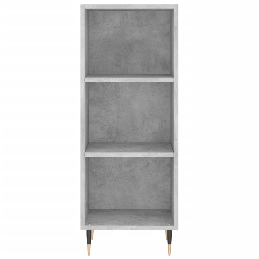 Sideboard Betongrau 34,5x32,5x90 cm Holzwerkstoff