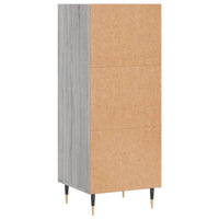 Thumbnail for Sideboard Grau Sonoma 34,5x32,5x90 cm Holzwerkstoff