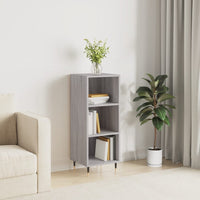 Thumbnail for Sideboard Grau Sonoma 34,5x32,5x90 cm Holzwerkstoff