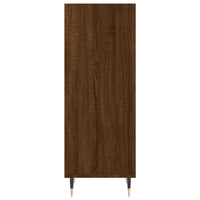 Thumbnail for Sideboard Braun Eichen-Optik 34,5x32,5x90 cm Holzwerkstoff