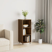 Thumbnail for Sideboard Braun Eichen-Optik 34,5x32,5x90 cm Holzwerkstoff