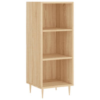 Thumbnail for Sideboard Sonoma-Eiche 34,5x32,5x90 cm Holzwerkstoff