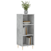 Thumbnail for Sideboard Betongrau 34,5x32,5x90 cm Holzwerkstoff
