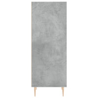 Thumbnail for Sideboard Betongrau 34,5x32,5x90 cm Holzwerkstoff