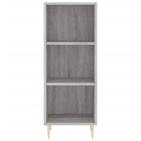 Thumbnail for Sideboard Grau Sonoma 34,5x32,5x90 cm Holzwerkstoff