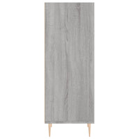 Thumbnail for Sideboard Grau Sonoma 34,5x32,5x90 cm Holzwerkstoff