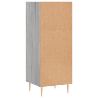 Thumbnail for Sideboard Grau Sonoma 34,5x32,5x90 cm Holzwerkstoff