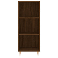 Thumbnail for Sideboard Braun Eichen-Optik 34,5x32,5x90 cm Holzwerkstoff