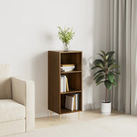Thumbnail for Sideboard Braun Eichen-Optik 34,5x32,5x90 cm Holzwerkstoff