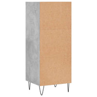 Thumbnail for Sideboard Betongrau 34,5x32,5x90 cm Holzwerkstoff