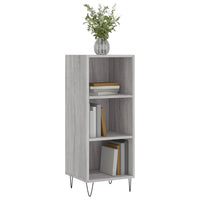 Thumbnail for Sideboard Grau Sonoma 34,5x32,5x90 cm Holzwerkstoff