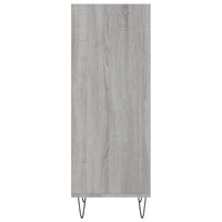Thumbnail for Sideboard Grau Sonoma 34,5x32,5x90 cm Holzwerkstoff