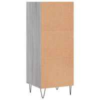 Thumbnail for Sideboard Grau Sonoma 34,5x32,5x90 cm Holzwerkstoff