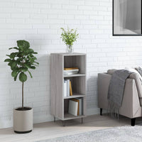 Thumbnail for Sideboard Grau Sonoma 34,5x32,5x90 cm Holzwerkstoff