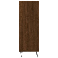 Thumbnail for Sideboard Braun Eichen-Optik 34,5x32,5x90 cm Holzwerkstoff