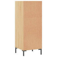 Thumbnail for Sideboard Sonoma-Eiche 34,5x32,5x90 cm Holzwerkstoff