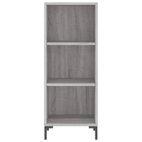 Thumbnail for Sideboard Grau Sonoma 34,5x32,5x90 cm Holzwerkstoff