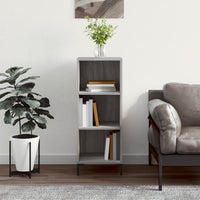 Thumbnail for Sideboard Grau Sonoma 34,5x32,5x90 cm Holzwerkstoff