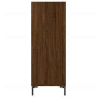 Thumbnail for Sideboard Braun Eichen-Optik 34,5x32,5x90 cm Holzwerkstoff
