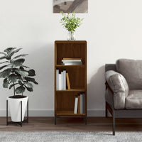 Thumbnail for Sideboard Braun Eichen-Optik 34,5x32,5x90 cm Holzwerkstoff