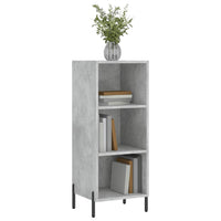 Thumbnail for Sideboard Betongrau 34,5x32,5x90 cm Holzwerkstoff