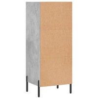 Thumbnail for Sideboard Betongrau 34,5x32,5x90 cm Holzwerkstoff