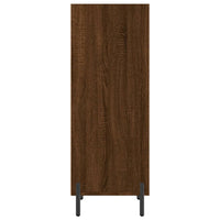 Thumbnail for Sideboard Braun Eichen-Optik 34,5x32,5x90 cm Holzwerkstoff