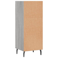 Thumbnail for Sideboard Grau Sonoma 34,5x32,5x90 cm Holzwerkstoff