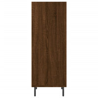Thumbnail for Sideboard Braun Eichen-Optik 34,5x32,5x90 cm Holzwerkstoff