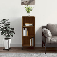 Thumbnail for Sideboard Braun Eichen-Optik 34,5x32,5x90 cm Holzwerkstoff