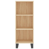 Thumbnail for Sideboard Sonoma-Eiche 34,5x32,5x90 cm Holzwerkstoff