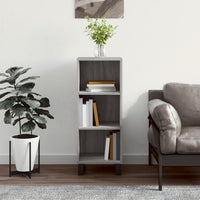 Thumbnail for Sideboard Grau Sonoma 34,5x32,5x90 cm Holzwerkstoff
