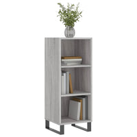 Thumbnail for Sideboard Grau Sonoma 34,5x32,5x90 cm Holzwerkstoff