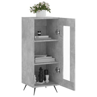 Thumbnail for Sideboard Betongrau 34,5x34x90 cm Holzwerkstoff