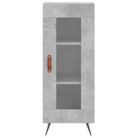 Thumbnail for Sideboard Betongrau 34,5x34x90 cm Holzwerkstoff