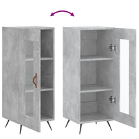 Thumbnail for Sideboard Betongrau 34,5x34x90 cm Holzwerkstoff